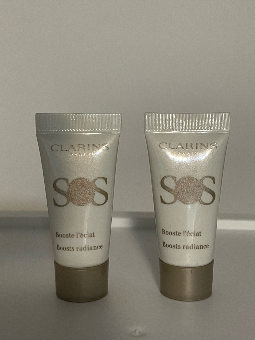 Clarins SOS Boosts Radiance Mini Tubes set